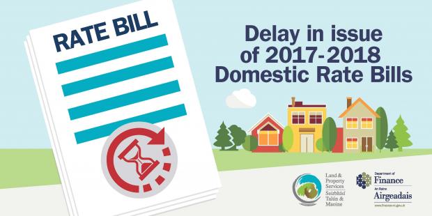 Image of domestic rates bill delay poster