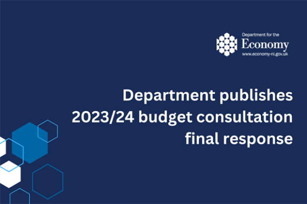 Department publishes 2023/24 budget consultation final response