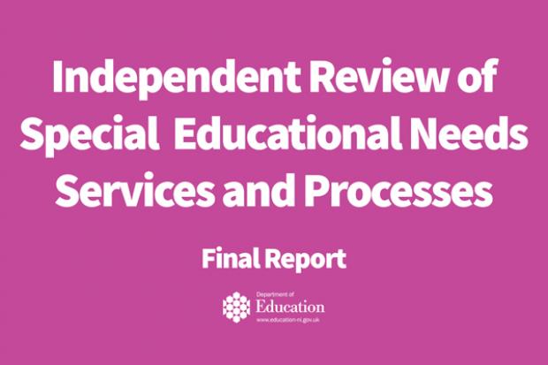 Independent review of special educational needs 