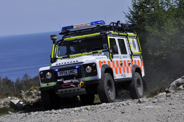 NI search and rescue vehicle